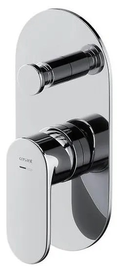 Baterie de duș pentru instalare ascunsă Cersanit S951-305 CREA crom lucios