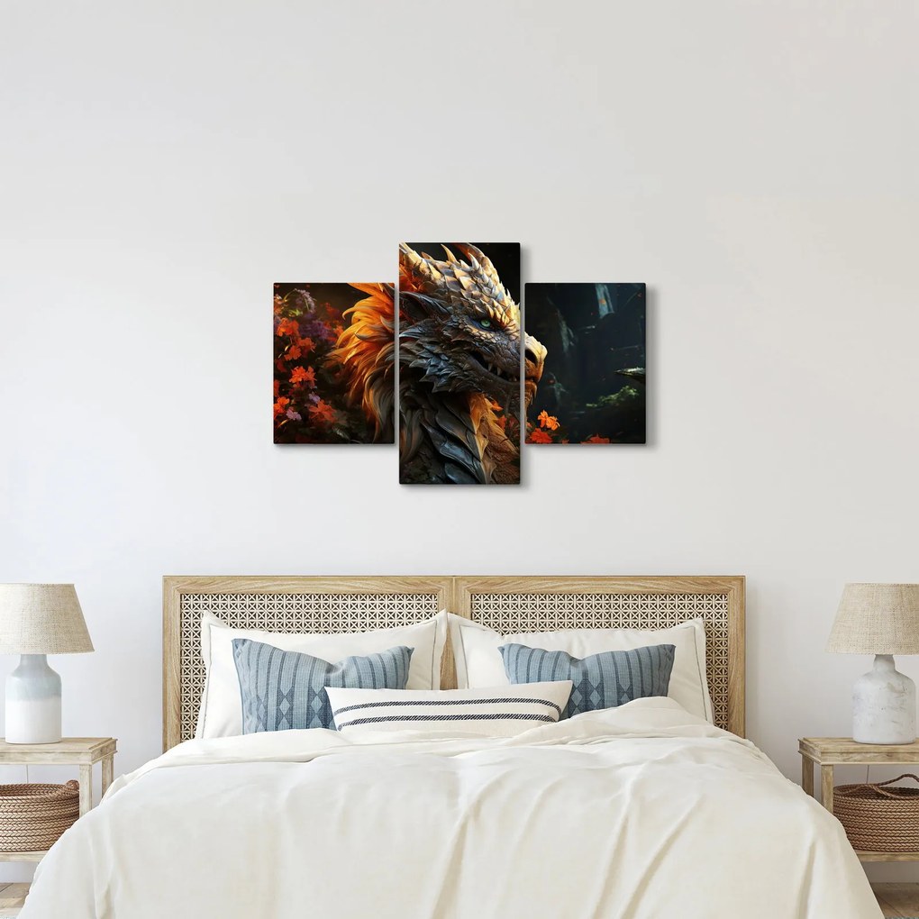 Tablou - Dragon (90x60 cm)