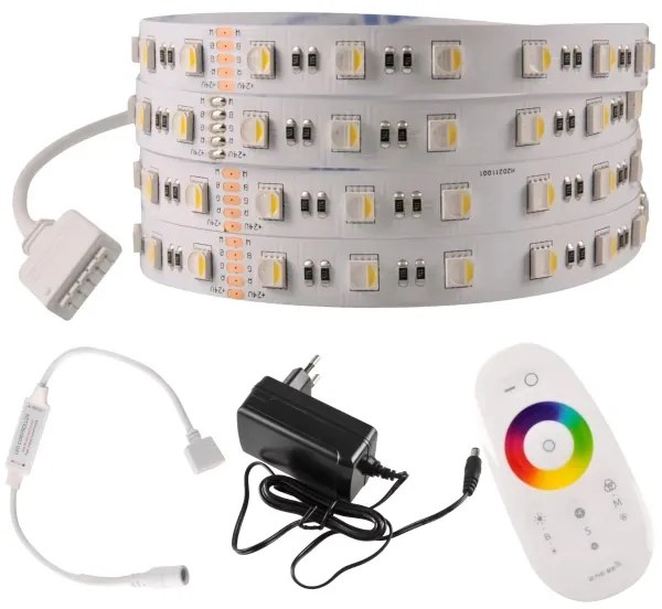 Banda LED RGBW reglabilă 3m LED/22W/24/230V cu telecomandă
