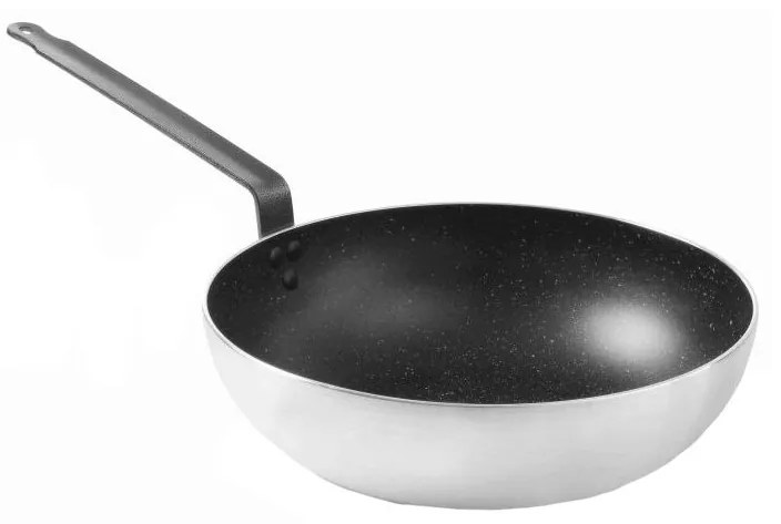 Tigaie wok Ø280x(H)75 mm, Marble Profesional