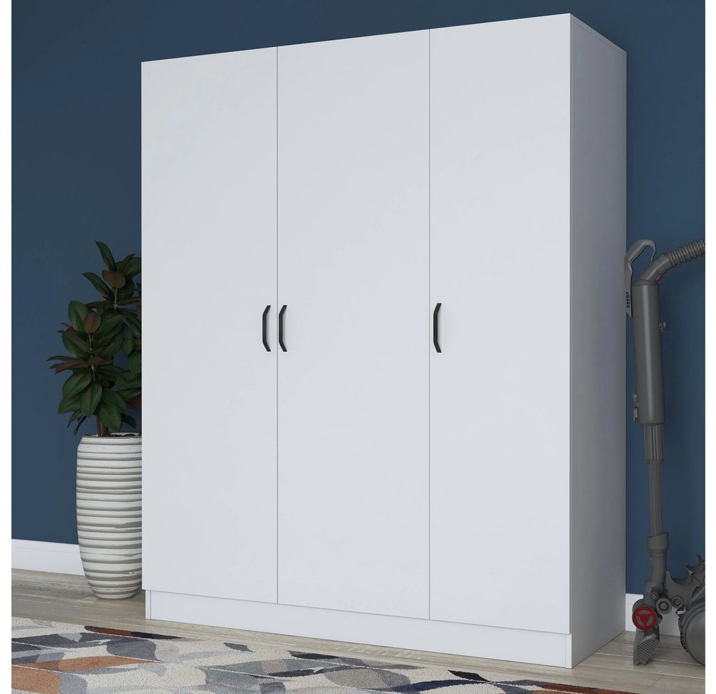 Dulap cu rafturi Bafaretta 5 (alb). 1106726
