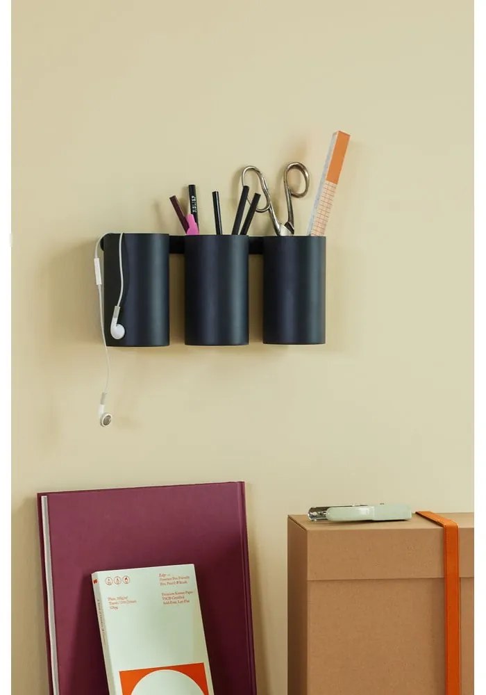 Organizator pentru papetărie din metal Silo – Hübsch