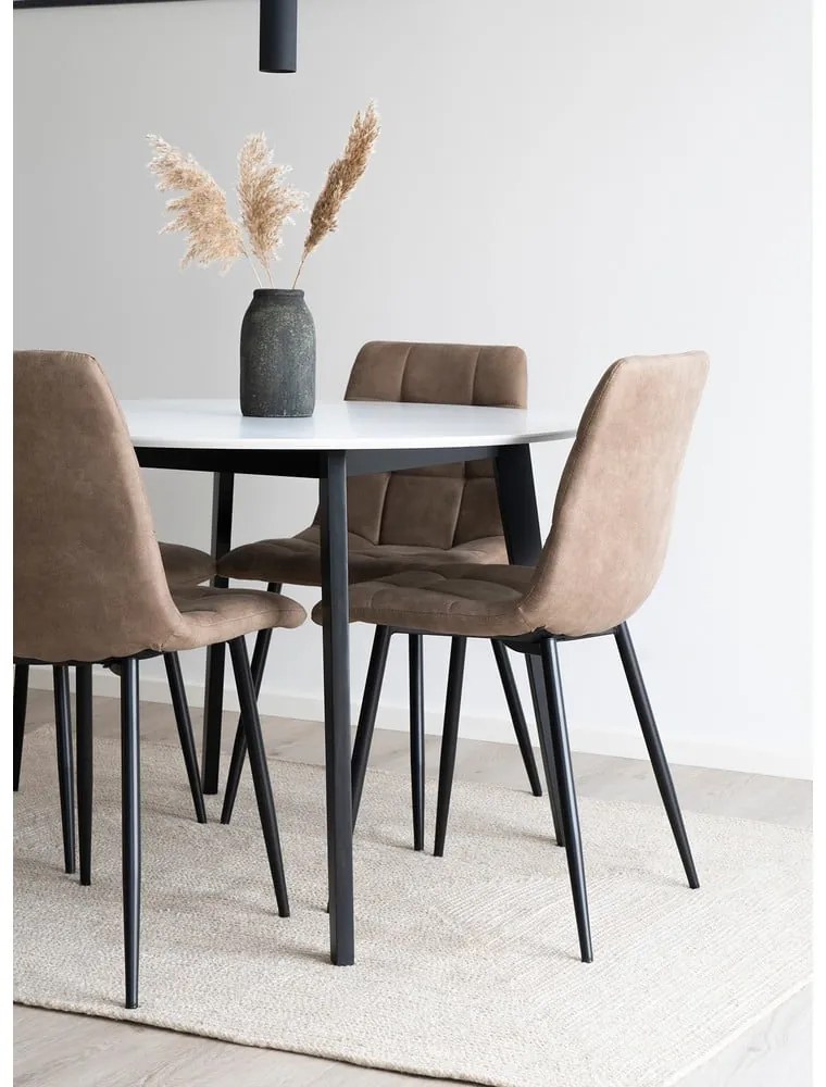 Scaune de dining maro deschis 2 buc. Moseby – Bonami Essentials