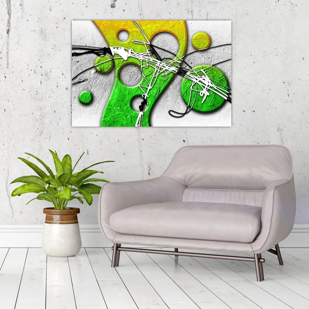 Tablou abstract (90x60 cm)