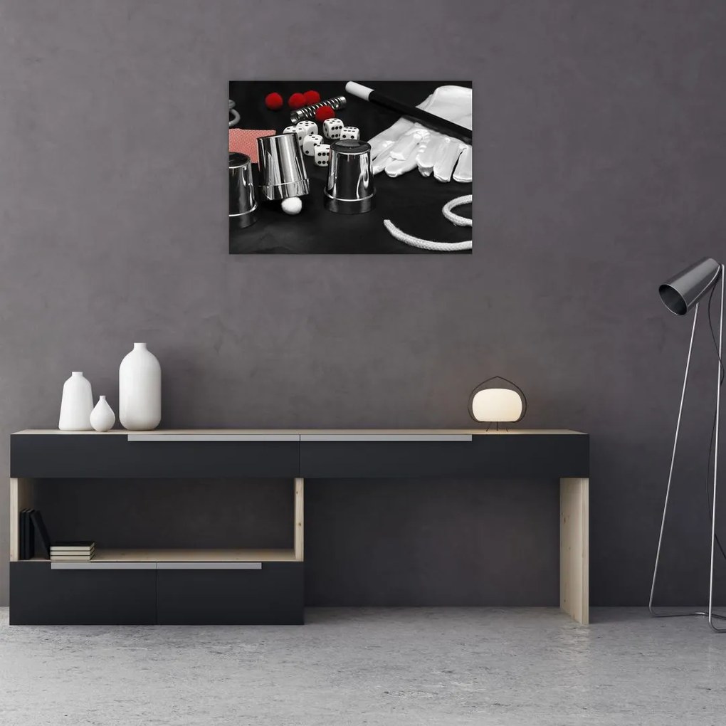 Tablou cu uneltele de magie (70x50 cm)