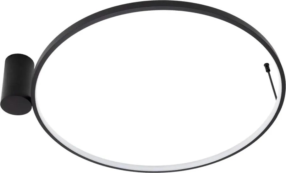 MAXLIGHT W0435 - Plafonieră LED pentru baie VISUAL LED/22W/230V 60 cm IP44 neagră