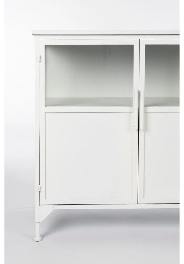 Vitrină albă din metal Miya – White Label