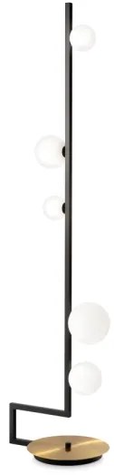 Lampadar LED Ideal Lux BIRDS 5xG9/3W/230V negru