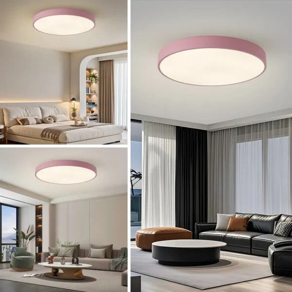 Brilagi - Plafonieră LED POOL LED/100W/230V 3000/4000/6000K 80 cm roz