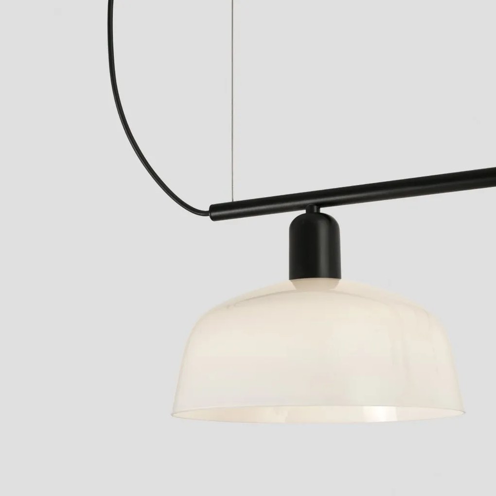 Lustra suspendata design modern TATAWIN alb