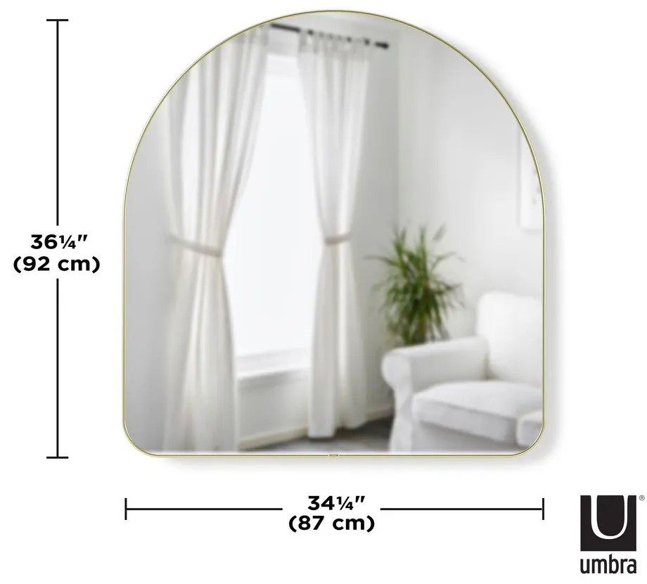 Oglindă de perete 87x92 cm Hubba – Umbra