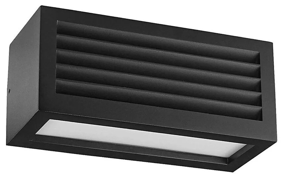 Aplică de exterior Prezent 31316 SUEZ 1xE27/18W/230V IP44 negru