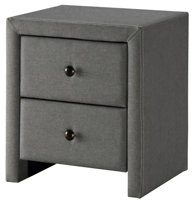 Noptiera Prima2 gri - L 48 x l 41 x h 54 cm