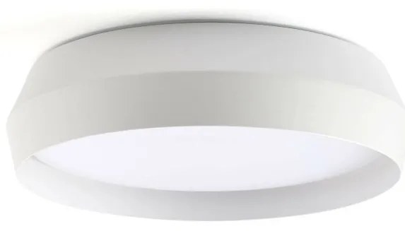 Lustra / Plafoniera LED design modern slim SHOKU 35cm alb