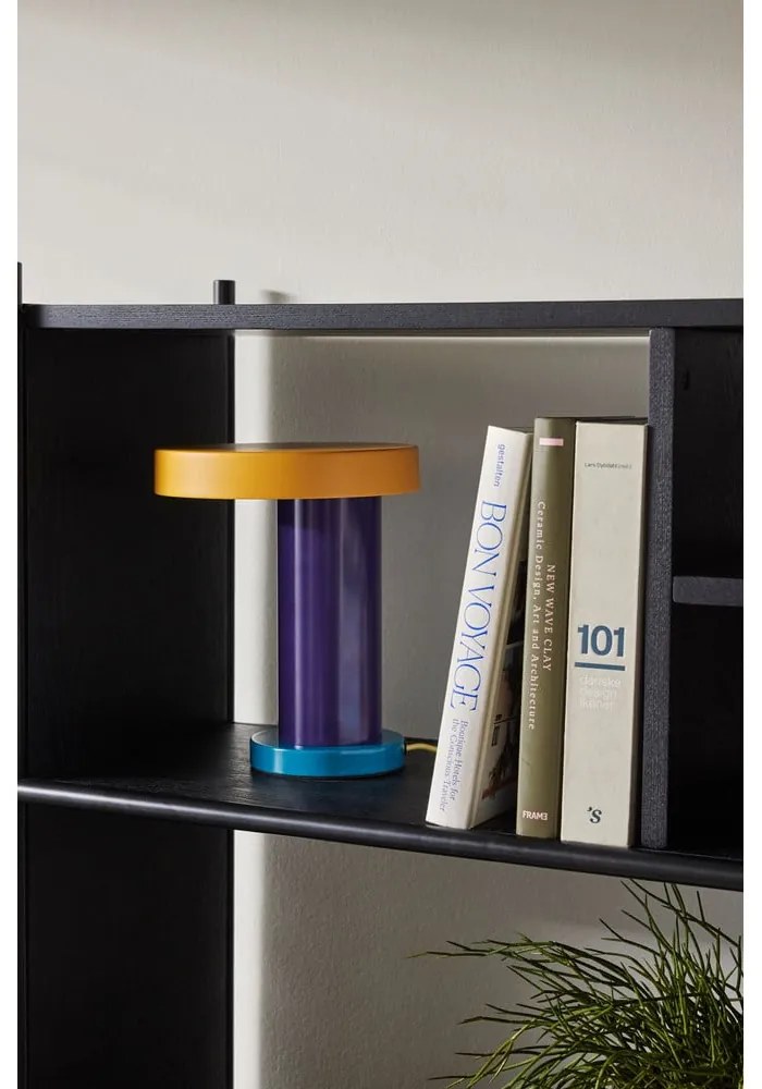 Veioză mov LED cu intensitate reglabilă (înălțime 25 cm) Magic – Hübsch