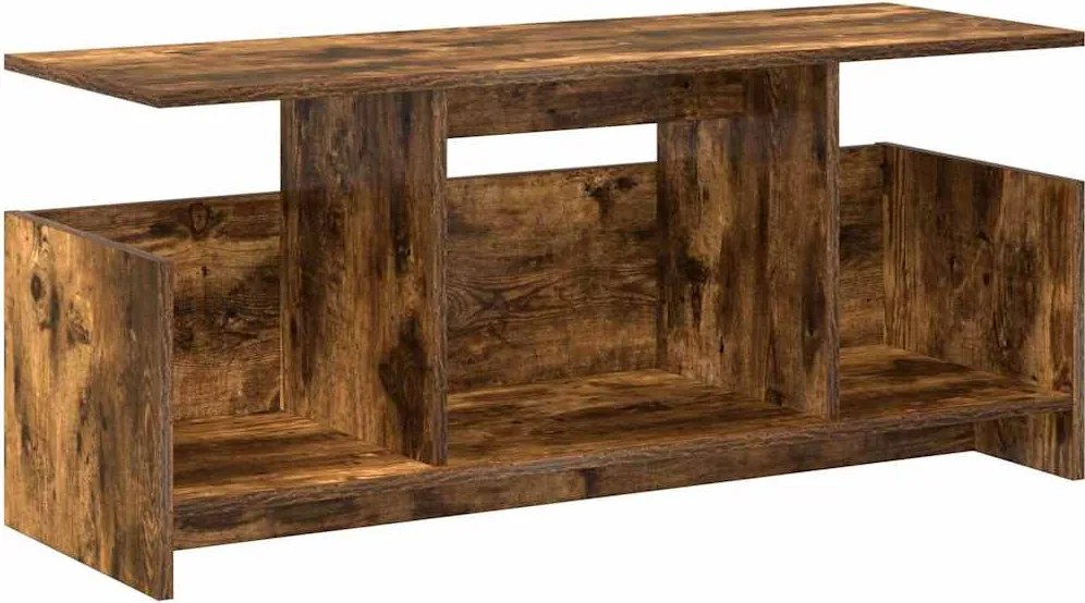vidaXL Support TV Stejar fumuriu 102 x 35 x 45 cm Lemn compozit