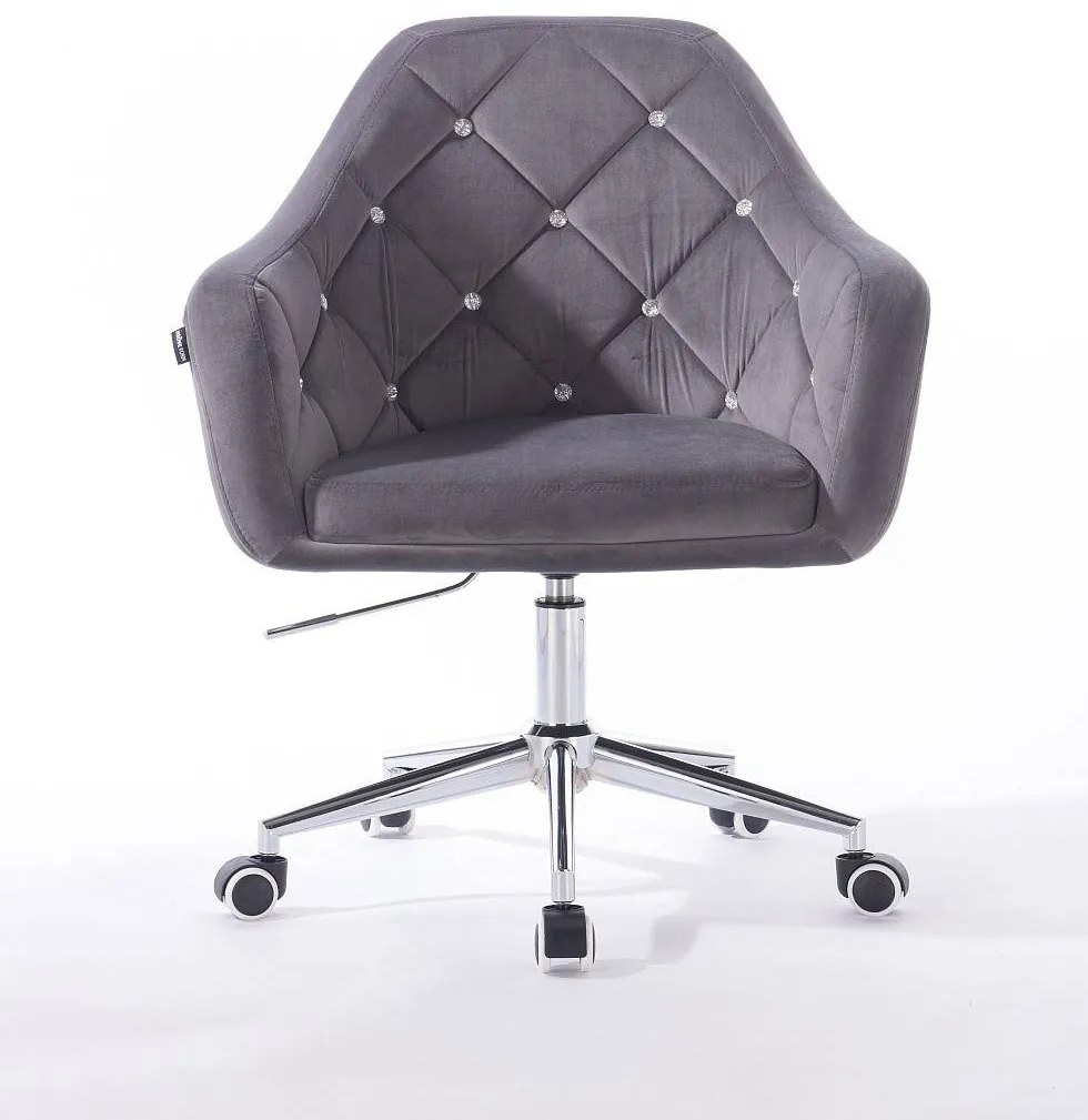 HR830CK Scaun Catifea Grafit