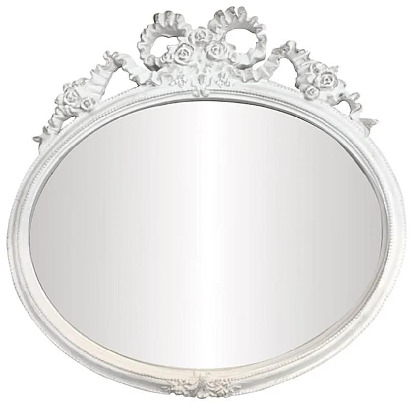Oglinda ovala Magic Mirror 29x28cm, Alb