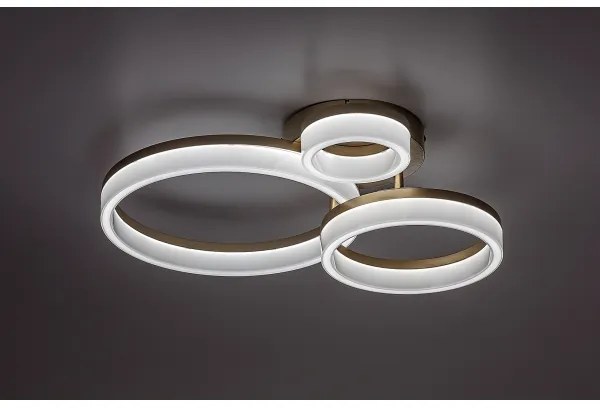 Plafonieră LED Rabalux 71383 AMILIA LED/24W/230V 3000/4000/6500K auriu