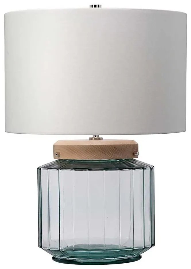 Lampă de masă Elstead LUGA-TL-NATURAL LUGA 1xE27/60W/230V