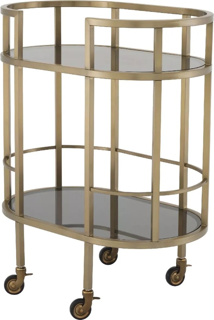 Gheridon/ masuta cu roti design LUX Townhouse alama 113192 HZ