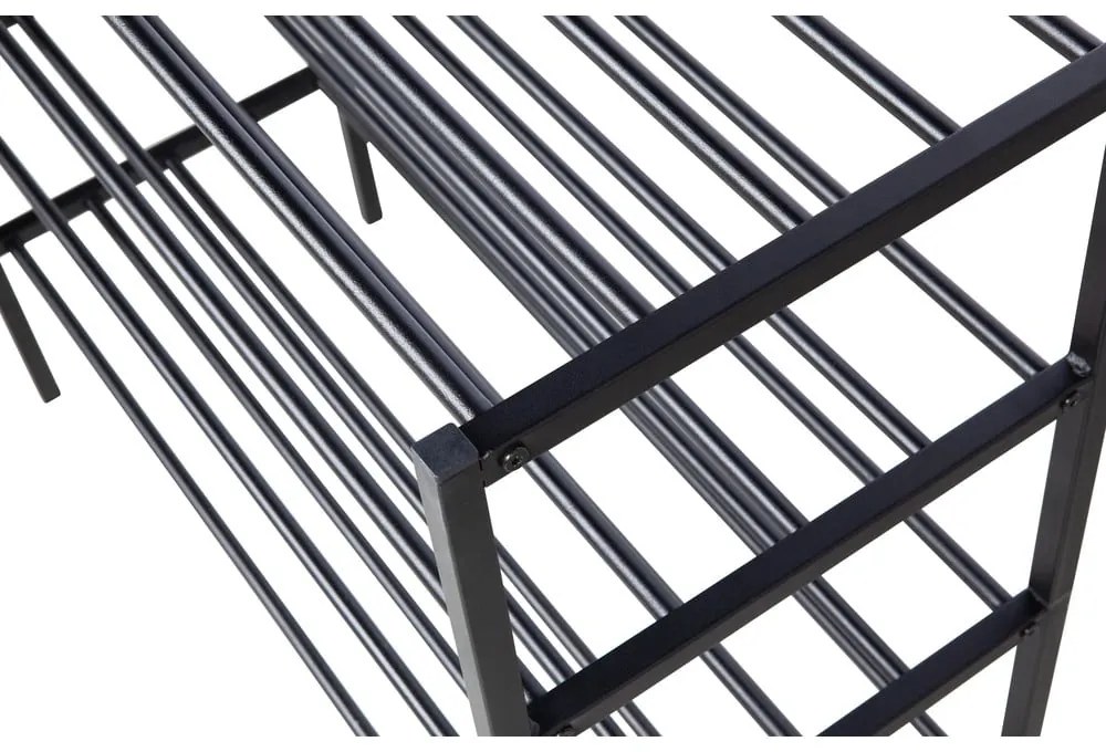 Suport metalic pentru pantofi WOOOD Ferro, negru