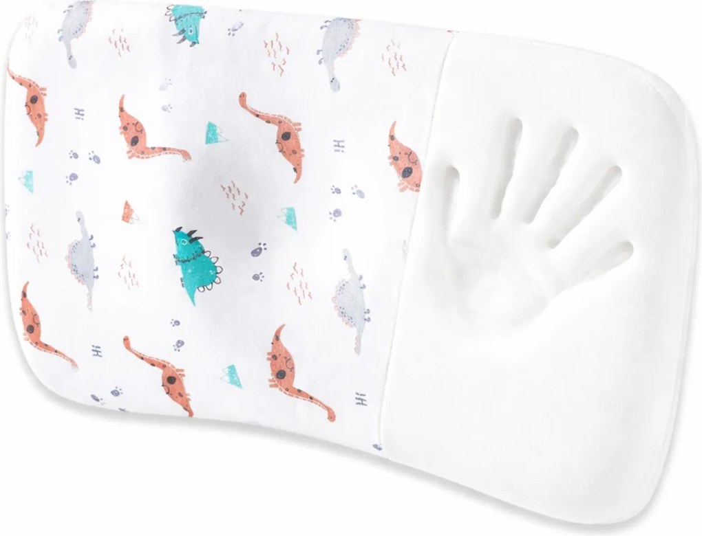 HUSA de schimb / Fata de perna pentru Perna ortopedica Baby nou nascuti 8-24 luni | Multicolora cu Dinozauri