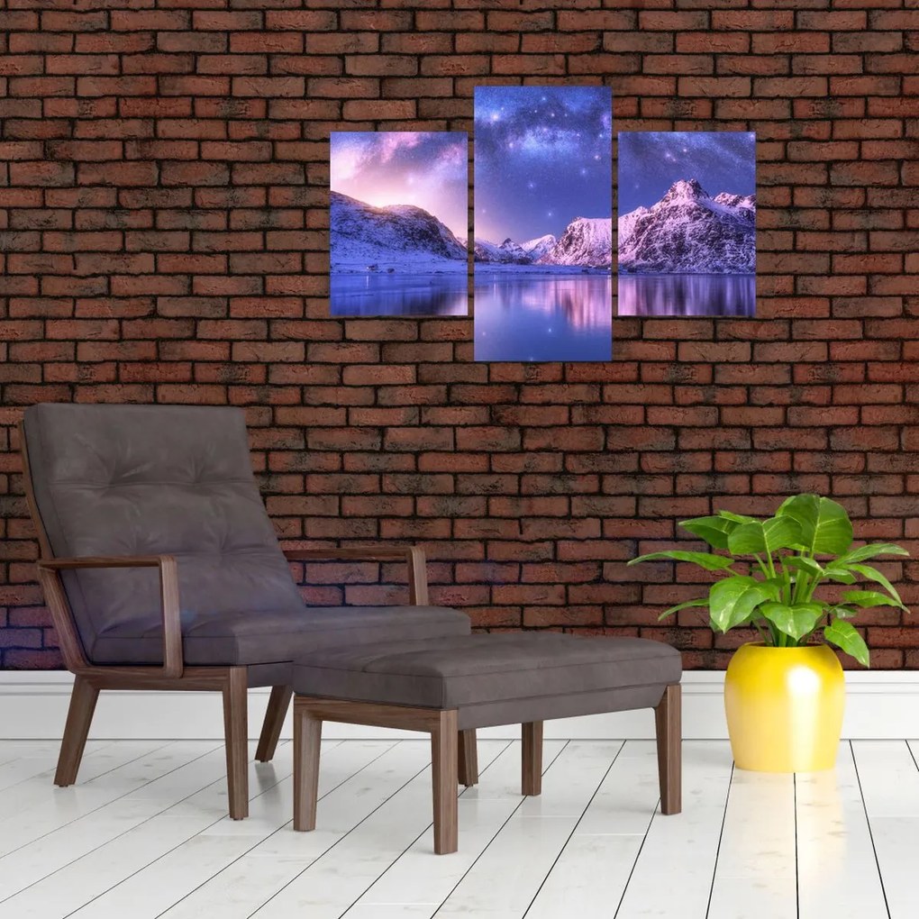 Tablou - Peisaj arctic (90x60 cm)