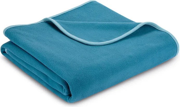 Pătură fleece petrol