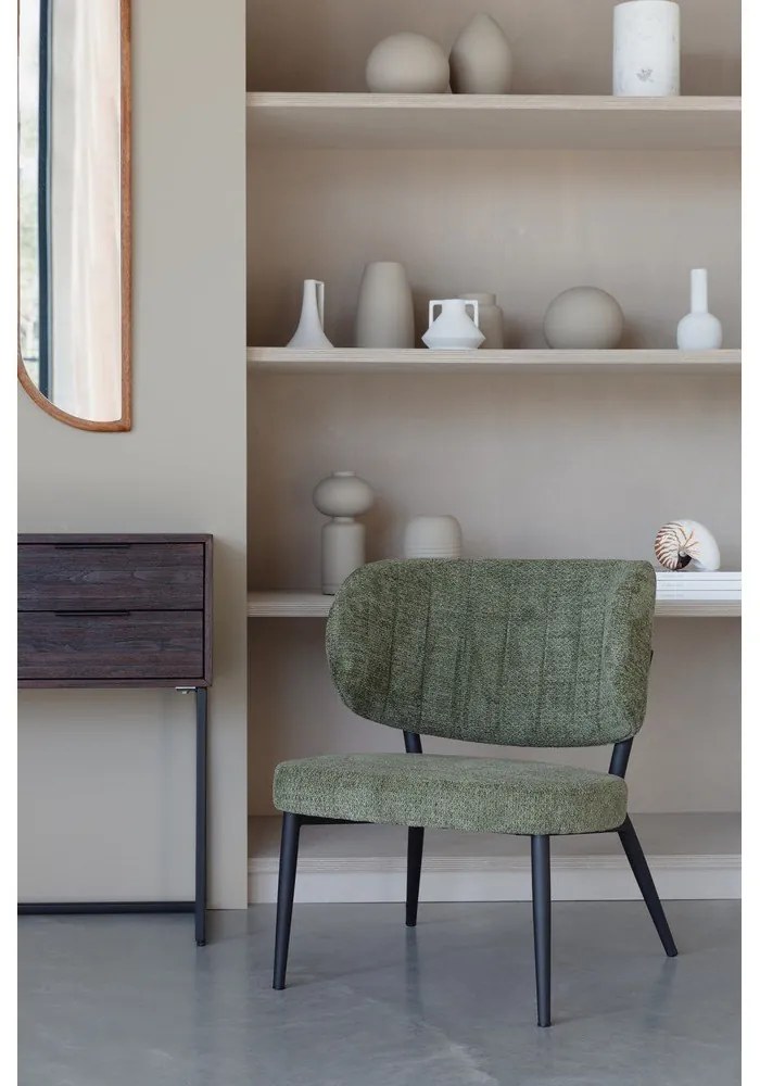 Fotoliu verde Sanne – White Label