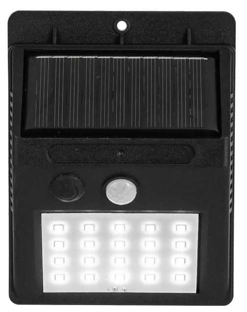 Lampa solară Happy Green Sensor 20 LED, 4,9 x 12,5x 9,6 cm