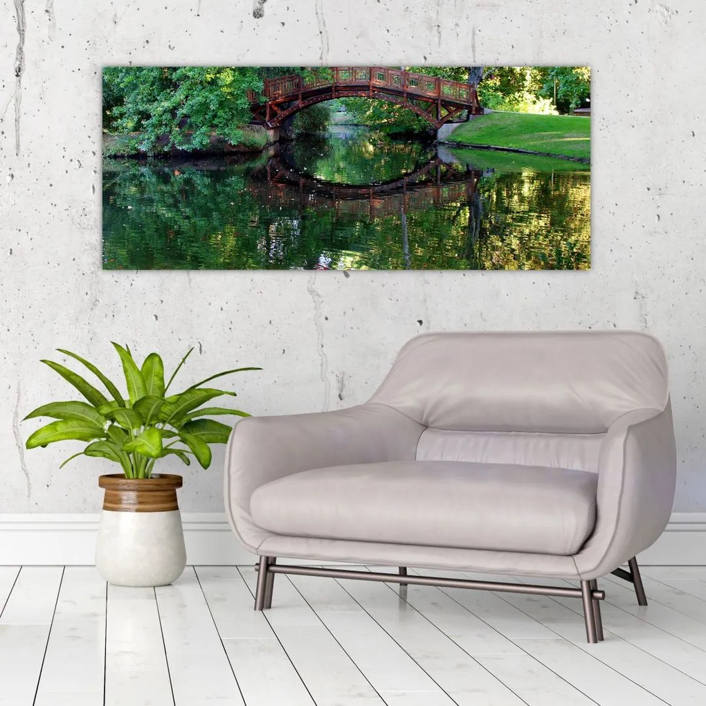 Tablou cu râu (120x50 cm)