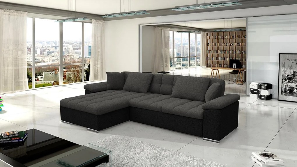 Colțar Dante (D) (piele ecologică Soft 011 + Lawa 05). 1058527