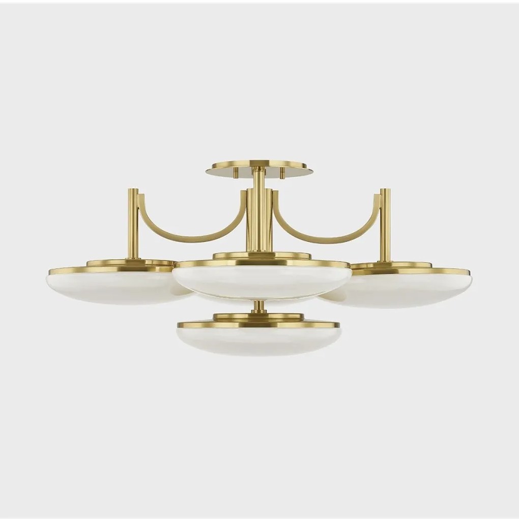 Lustra Aplicata LED, Sticla Gravata, Design Lux, Alama, Bregman