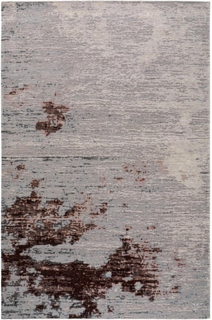 Covor cu tesatura plata Frencie, Bej/Maro - 160x235 cm