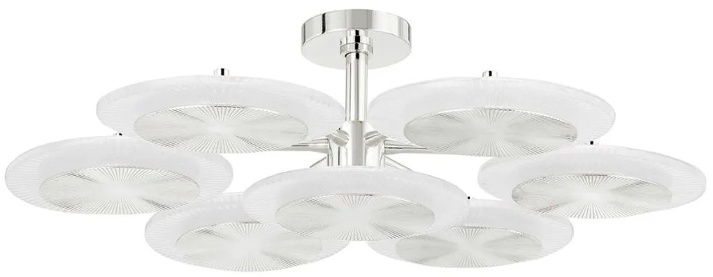 Lustra LED aplicata design LUX, Topaz 328-38-PN-CE HVL