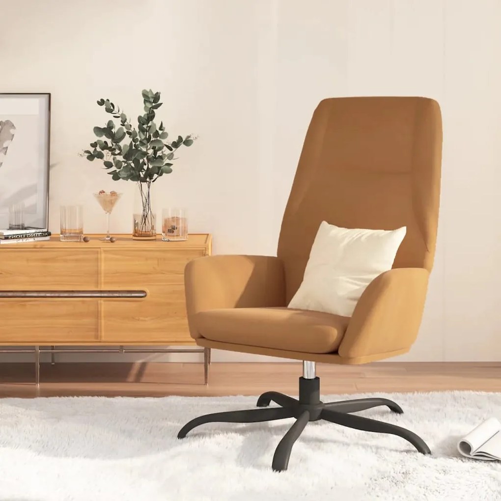 341378 vidaXL Scaun de relaxare, gri taupe, piele întoarsă artificială