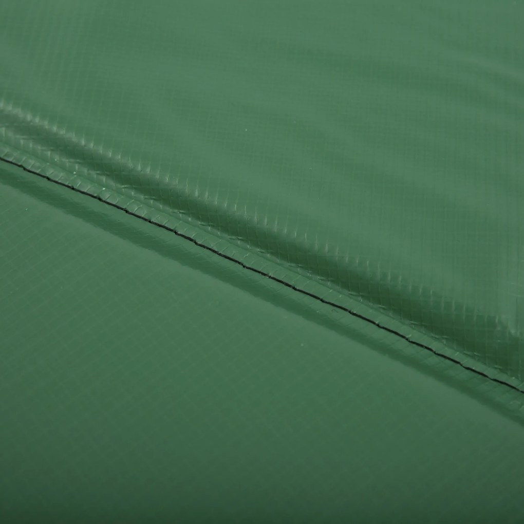 HOMCOM Pernă de protecție pentru trampolină de grădină, Ø 244cm Verde | Aosom Romania