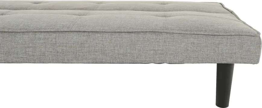 Canapea extensibilă, gri/negru, ZELDA NEW