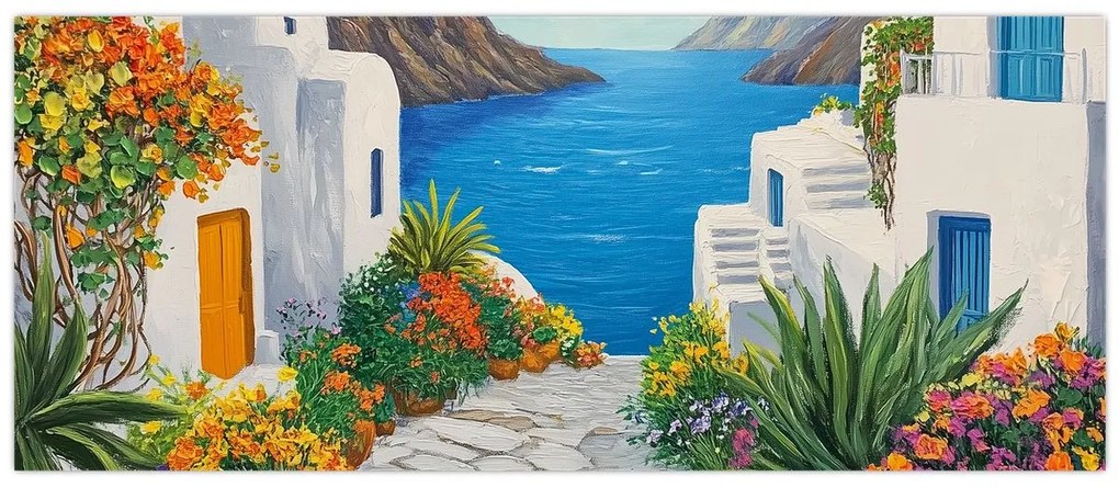 Tablou - Alee grecească (120x50 cm)