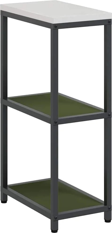 vidaXL Depozitare pentru bucătărie Verde măsliniu 60 x 50 x 92 cm Oțel