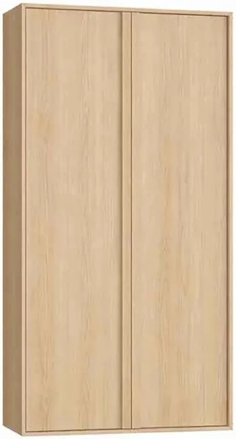 Dulap coloana mare suspendat KolpaSan Storia 2 usi 80x150 cm finisaj acacia
