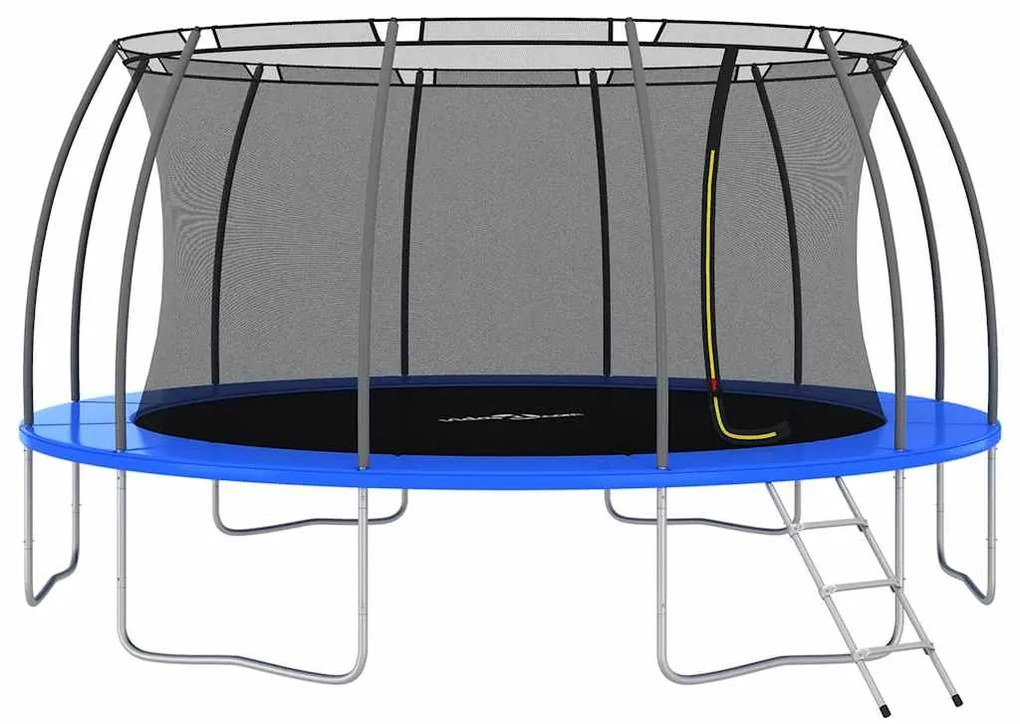 vidaXL Set trambulină rotundă, 488x90 cm, 150 kg