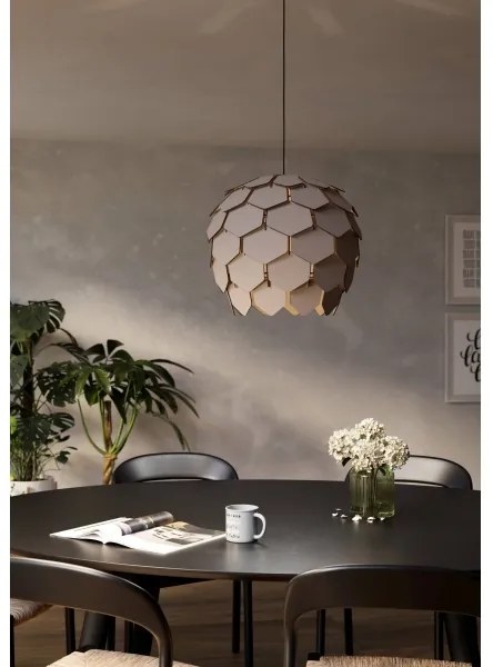 Lustră pe cablu Eglo 900847 MATTANZA 1xE27/40W/230V