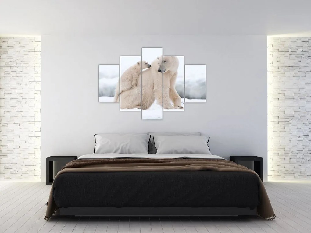 Tablou - Urs polar (150x105 cm)