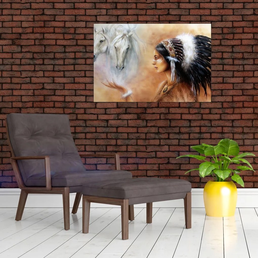 Tablou - Farmecele indienilor (90x60 cm)