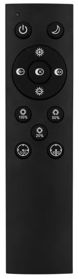 Lustră LED aplicată dimabilă LED/24W/230V 2700-6000K Globo 67243-24BF + telecomandă