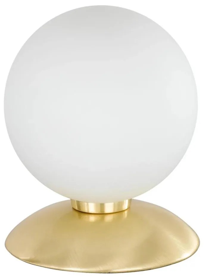 Paul Neuhaus 4437-60 - Lampă de masă BUBBA cu dimmer tactil, 1xG9/28W/230V, aurie