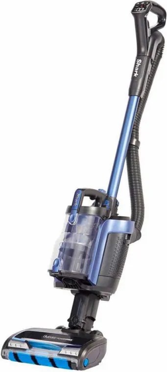 La mâna a doua: Aspirator vertical SHARK ICZ300EU T, 450W, 0.6 L, Autonomie 60 min, Baterie, LED, HEPA, Albastru