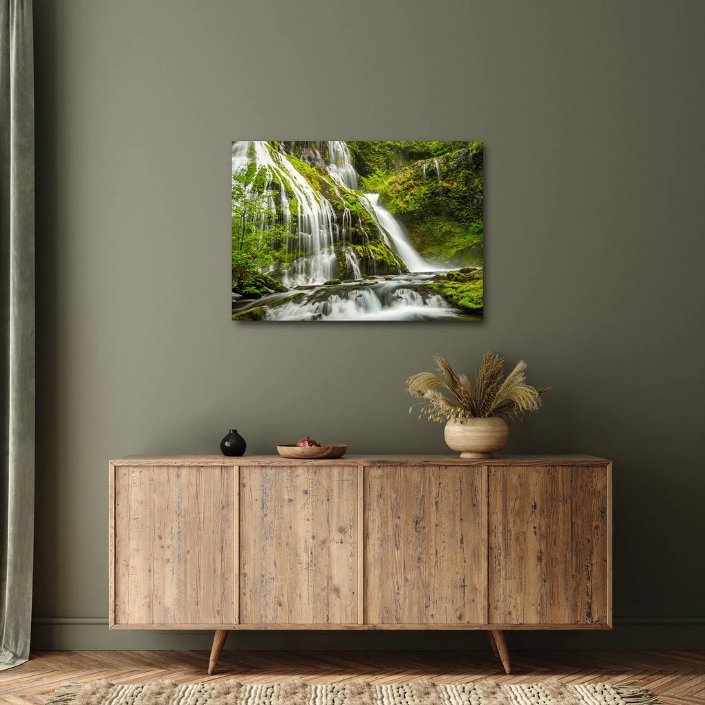 Tablou - Cascada, Wind River Valley (70x50 cm)